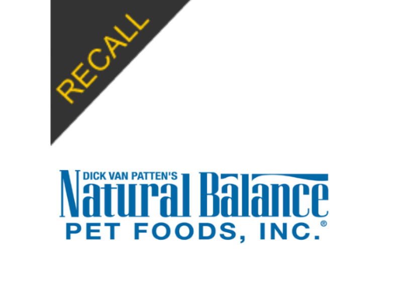 Natural Balance Cat Food Recall July 2020