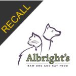 Albright’s Raw Dog Food Recall | November 2020