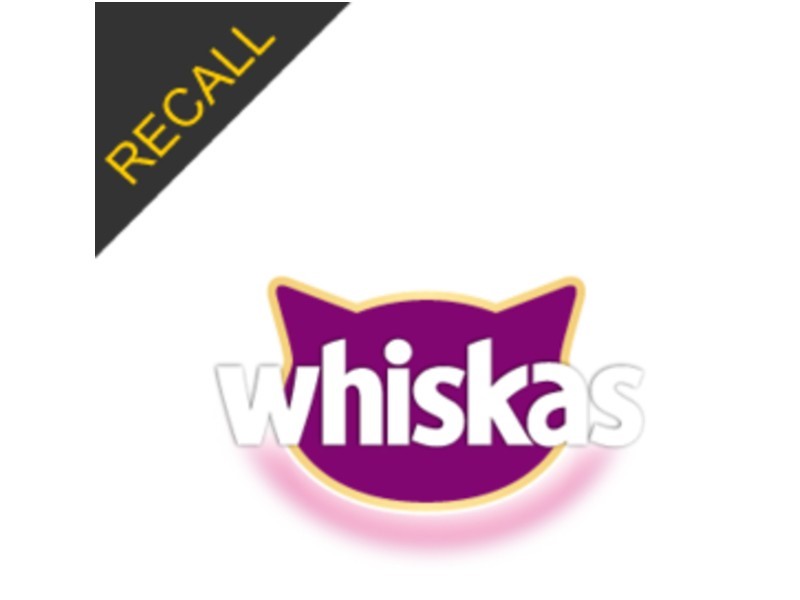 whiskas recall 2021